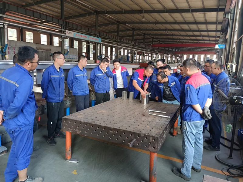 《提升技能，鑄就未來：公司焊工技能培訓火熱進行》